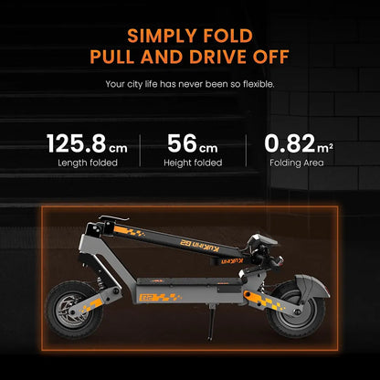 KuKirin G2 electric scooter 48V 15.6Ah long range battery
