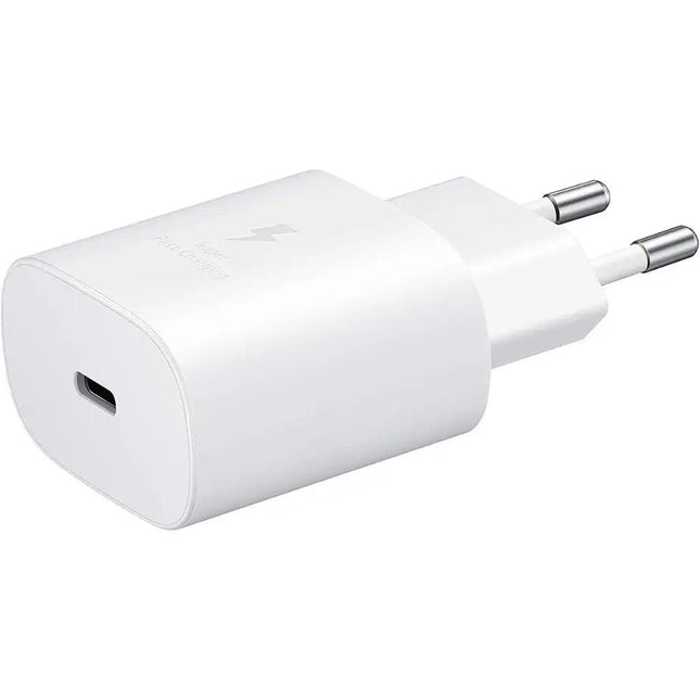 Samsung USB-C Adapter - 25W - Wit (EP-TA800) – BULK - MobielMarkt