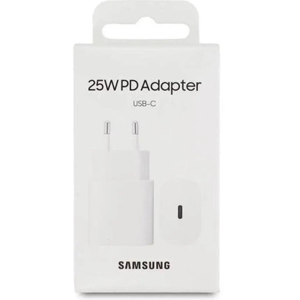 Samsung USB-C Travel Adapter - 25W - Wit (EP-TA800NWE) – Retail Verpakking - MobielMarkt
