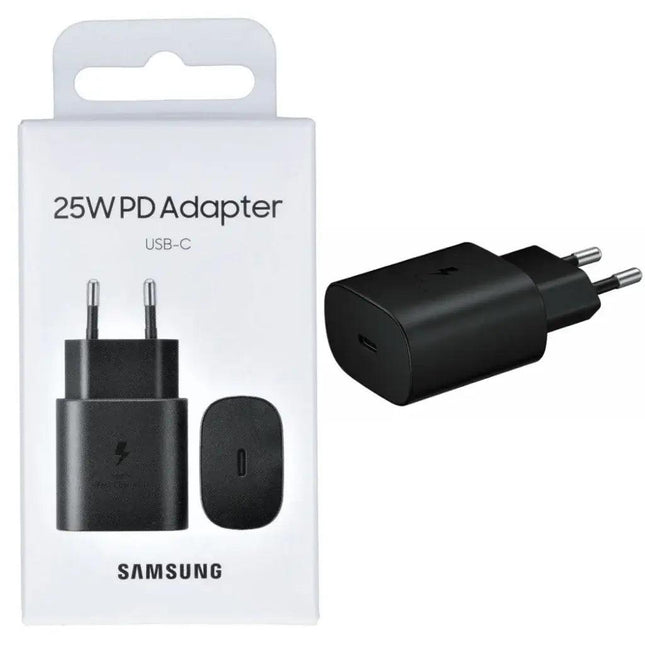 Samsung USB-C Travel Adapter - 25W - Zwart (EP-TA800NBE) – Retail Verpakking - MobielMarkt